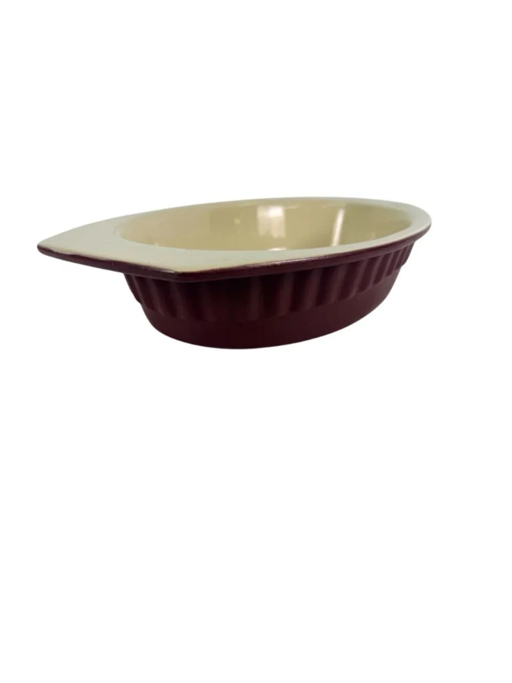 KitchenAid Red Cranberry 2 Quart Stoneware Bakeware‎ Casserole Dish Baking Pan
